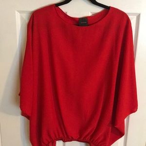 Nymphe Flowy Red Blouse